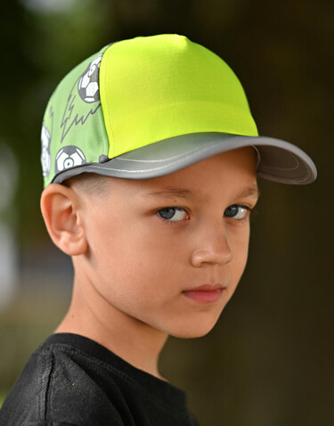Korntex Cap for Kids Action Line, Soccer Yellow, One Size bedrucken, Art.-Nr. 300138090 Korntex Cap for Kids Action Line, Soccer Yellow, One Size bedrucken, Art.-Nr. 300138090