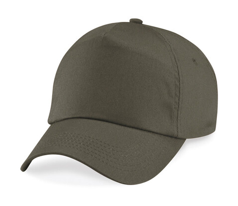 Beechfield Original 5 Panel Cap, Olive Green, One Size bedrucken, Art.-Nr. 300695300