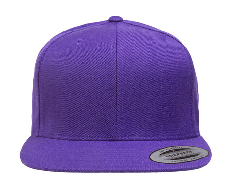 Yupoong Classic Snapback Cap, Purple, One Size bedrucken, Art.-Nr. 300733490