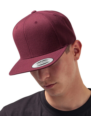 Yupoong Classic Snapback Cap, Maroon/Maroon, One Size bedrucken, Art.-Nr. 300734540 Yupoong Classic Snapback Cap, Maroon/Maroon, One Size bedrucken, Art.-Nr. 300734540