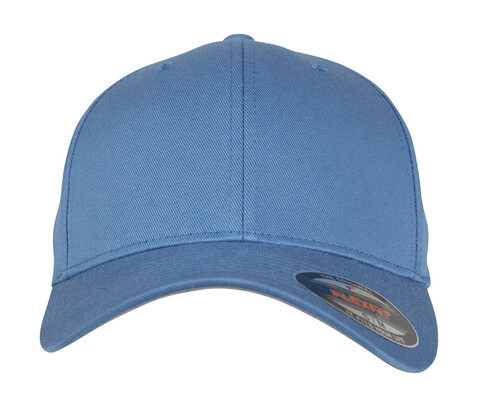 Flexfit Wooly Combed Cap, Slate Blue, S/M (54-58cm) bedrucken, Art.-Nr. 301683151