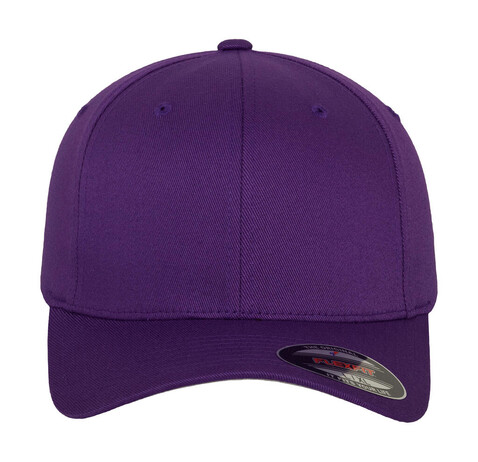 Flexfit Wooly Combed Cap, Purple, 2XL (59-64cm) bedrucken, Art.-Nr. 301683493