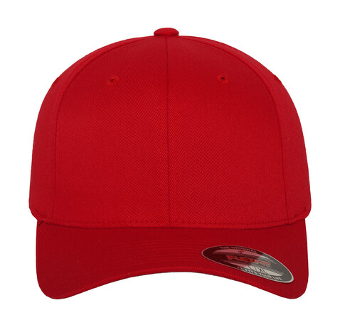 Flexfit Wooly Combed Cap, Red, S/M (54-58cm) bedrucken, Art.-Nr. 301684001