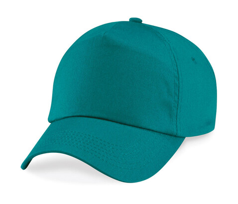 Beechfield Junior Original 5 Panel Cap, Emerald, One Size bedrucken, Art.-Nr. 301695050
