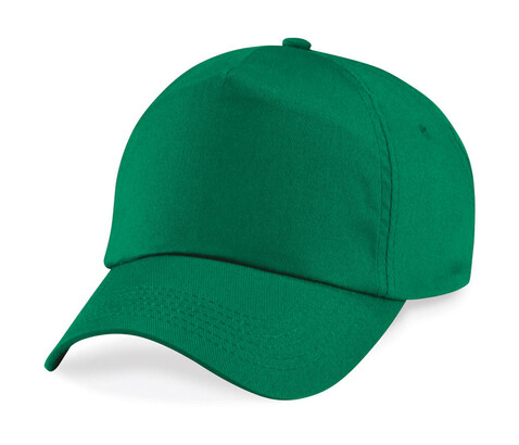 Beechfield Junior Original 5 Panel Cap, Kelly Green, One Size bedrucken, Art.-Nr. 301695180