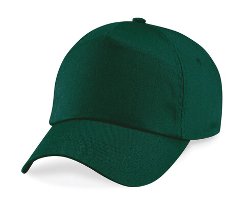 Beechfield Junior Original 5 Panel Cap, Bottle Green, One Size bedrucken, Art.-Nr. 301695400