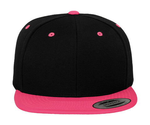 Yupoong Classic Snapback 2-Tone Cap, Natural/Black, One Size bedrucken, Art.-Nr. 301730580
