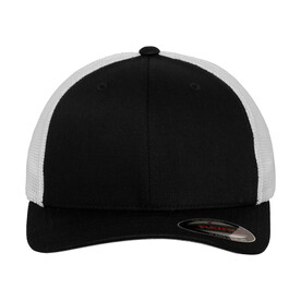 Flexfit Mesh Trucker 2-Tone Cap, Black/White, S/M bedrucken, Art.-Nr. 303681501 Flexfit Mesh Trucker 2-Tone Cap, Black/White, S/M bedrucken, Art.-Nr. 303681501