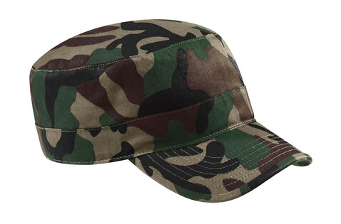 Beechfield Camouflage Army Cap, Jungle Camo, One Size bedrucken, Art.-Nr. 304698020