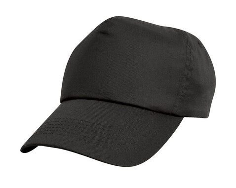 Result Caps Cotton Cap, Black, One Size bedrucken, Art.-Nr. 305341010