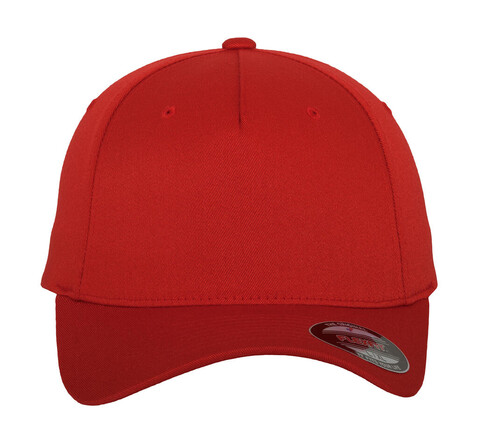 Flexfit Fitted Baseball Cap, Red, L/XL bedrucken, Art.-Nr. 305684002