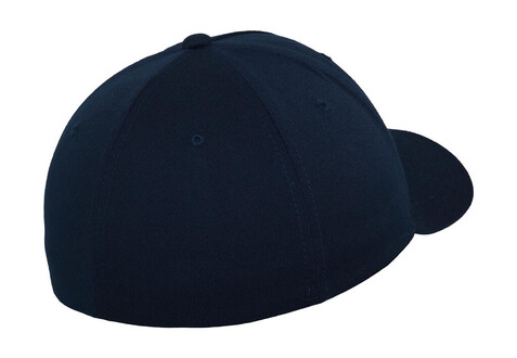 Flexfit Fitted Baseball Cap, Navy, S/M bedrucken, Art.-Nr. 305682001