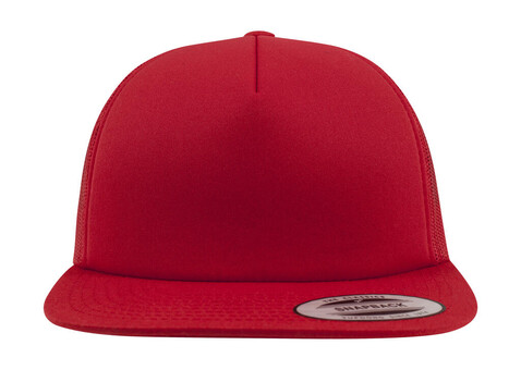 Yupoong Foam Trucker, Red, One Size bedrucken, Art.-Nr. 305734000