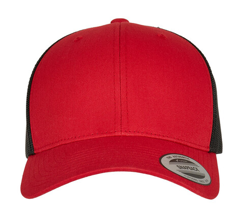 Yupoong Retro Trucker 2-Tone, Red/Black, One Size bedrucken, Art.-Nr. 307734510 Yupoong Retro Trucker 2-Tone, Red/Black, One Size bedrucken, Art.-Nr. 307734510