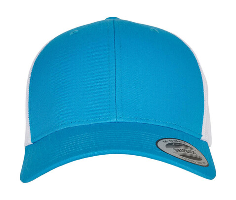 Yupoong Retro Trucker 2-Tone, Turquoise/White, One Size bedrucken, Art.-Nr. 307735590