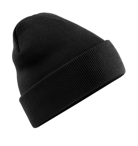 Beechfield Original Cuffed Beanie, Black, One Size bedrucken, Art.-Nr. 308691010