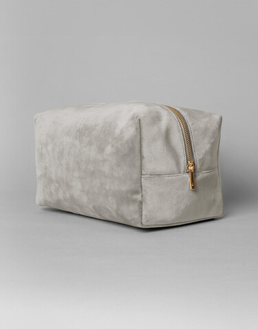 Bag Base Velvet Toiletry/Accessory Case, Moonstone, M bedrucken, Art.-Nr. 309293153