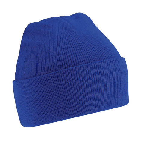 Beechfield Junior Original Cuffed Beanie, Bright Royal, One Size bedrucken, Art.-Nr. 309693060