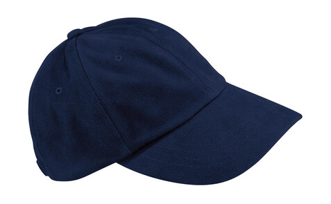 Beechfield Low Profile Heavy Brushed Cotton Cap, French Navy, One Size bedrucken, Art.-Nr. 310692010