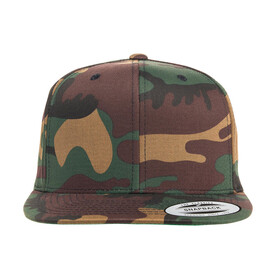 Yupoong Classic Snapback in Camo, Camouflage, One Size bedrucken, Art.-Nr. 310738310