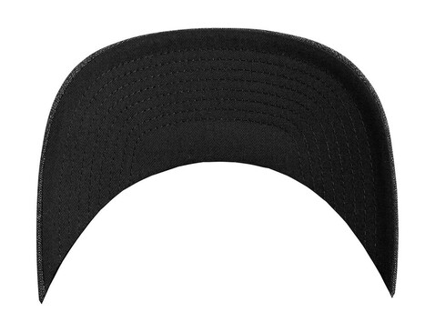 Flexfit Fine Melange Cap, Charcoal, S/M bedrucken, Art.-Nr. 311681301