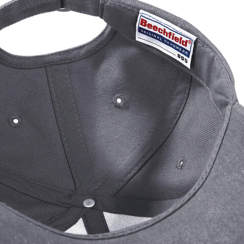 Beechfield Pro-Style Heavy Brushed Cotton Cap, Classic Red, One Size bedrucken, Art.-Nr. 312694010