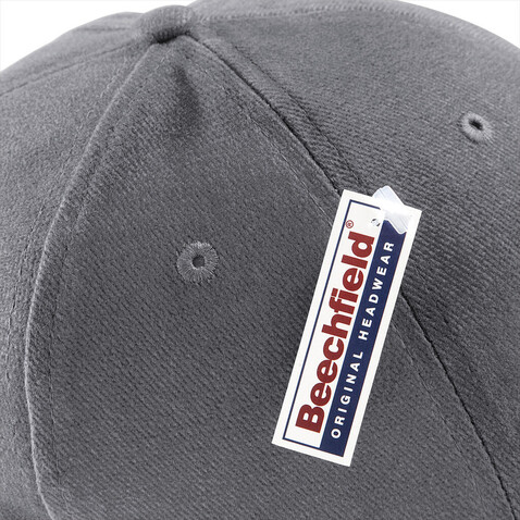 Beechfield Pro-Style Heavy Brushed Cotton Cap, Classic Red, One Size bedrucken, Art.-Nr. 312694010