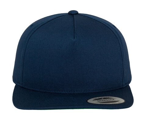 Yupoong Classic 5 Panel Snapback, Navy, One Size bedrucken, Art.-Nr. 312732000