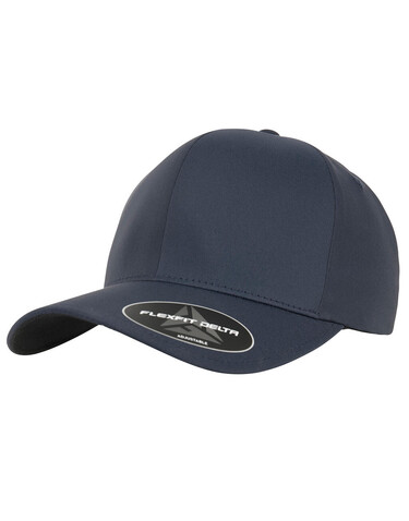 Flexfit Flexfit Delta Adjustable Cap, Black, One Size bedrucken, Art.-Nr. 314681010