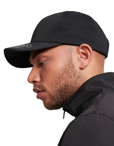 Flexfit Flexfit Delta Adjustable Cap, Black, One Size bedrucken, Art.-Nr. 314681010