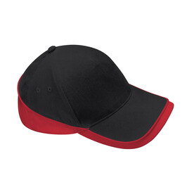 Beechfield Teamwear Competition Cap, Black/Classic Red, One Size bedrucken, Art.-Nr. 317691540 Beechfield Teamwear Competition Cap, Black/Classic Red, One Size bedrucken, Art.-Nr. 317691540