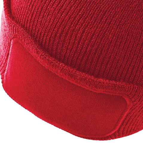 Beechfield Original Patch Beanie, Burgundy, One Size bedrucken, Art.-Nr. 319694480
