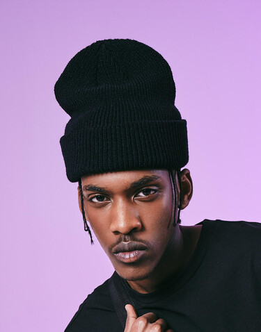 Flexfit Heavyweight Long Beanie, Blaze Orange, One Size bedrucken, Art.-Nr. 320684120