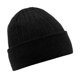 Beechfield Thinsulate™ Beanie, Black, One Size bedrucken, Art.-Nr. 320691010 Beechfield Thinsulate™ Beanie, Black, One Size bedrucken, Art.-Nr. 320691010