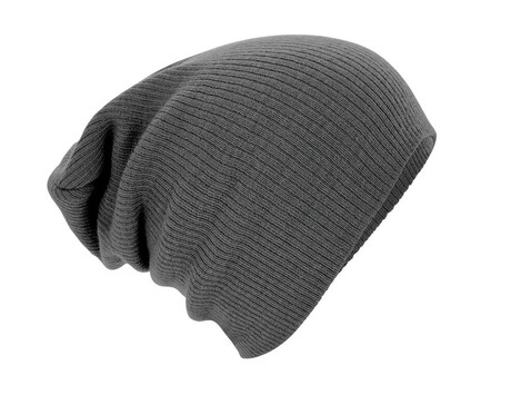 Beechfield Slouch Beanie, Black, One Size bedrucken, Art.-Nr. 322691010