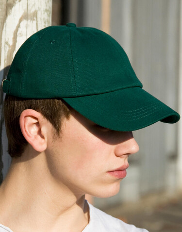 Result Caps Low Profile Brushed Cotton Cap, Red, One Size bedrucken, Art.-Nr. 324344000