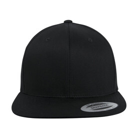 Flexfit Organic Cotton Snapback, Black, One Size bedrucken, Art.-Nr. 325681010