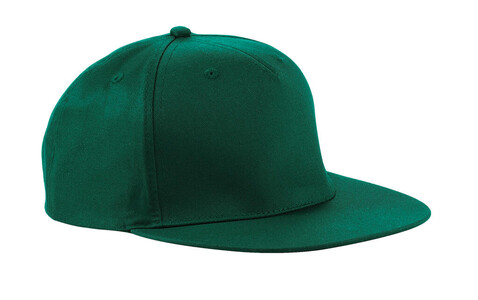 Beechfield 5 Panel Snapback Rapper Cap, Bottle Green, One Size bedrucken, Art.-Nr. 325695400 Beechfield 5 Panel Snapback Rapper Cap, Bottle Green, One Size bedrucken, Art.-Nr. 325695400