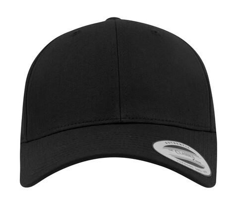 Flexfit Curved Classic Snapback, Black, One Size bedrucken, Art.-Nr. 328681010