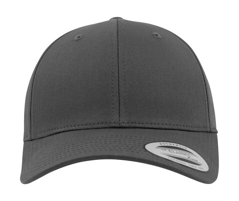 Flexfit Curved Classic Snapback, Charcoal, One Size bedrucken, Art.-Nr. 328681300
