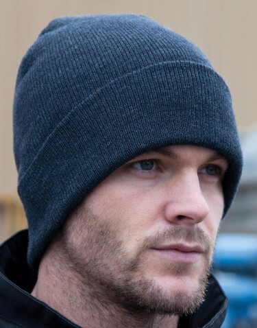 Result Caps Woolly Ski Hat, Black, One Size bedrucken, Art.-Nr. 329341010
