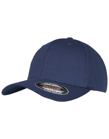 Flexfit Flexfit 3D Hexagon Jersey Cap, Navy, S/M bedrucken, Art.-Nr. 330682001