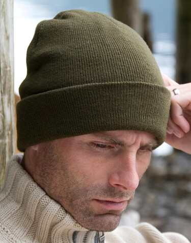 Result Lightweight Thinsulate Hat, Black, One Size bedrucken, Art.-Nr. 333331010