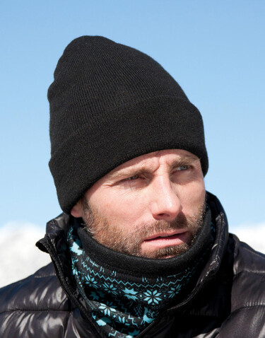 Result Lightweight Thinsulate Hat, Black, One Size bedrucken, Art.-Nr. 333331010