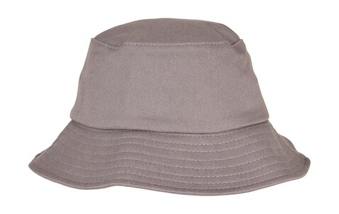 Flexfit Flexfit Cotton Twill Bucket Hat Kids, Grey, One Size bedrucken, Art.-Nr. 333681210