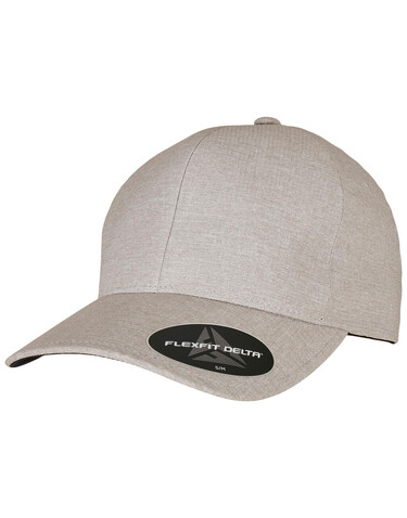 Flexfit Flexfit Delta Carbon Cap, Melange Charcoal, S/M bedrucken, Art.-Nr. 335681321