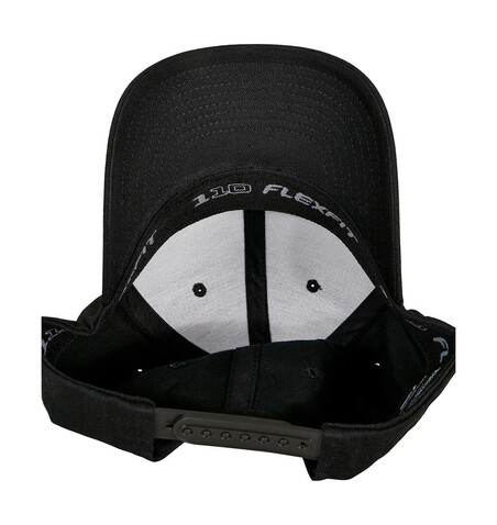 Flexfit 110 Organic Cap, White, One Size bedrucken, Art.-Nr. 337680000