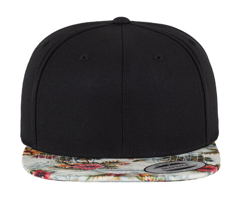 Flexfit Floral Snapback, Mint, One Size bedrucken, Art.-Nr. 342685140