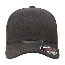 Flexfit Unipanel Melange Cap, Melange Dark Grey, S/M bedrucken, Art.-Nr. 346681331