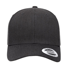 Flexfit Retro Cotton Blend Snapback, Dark Heather, One Size bedrucken, Art.-Nr. 347681260